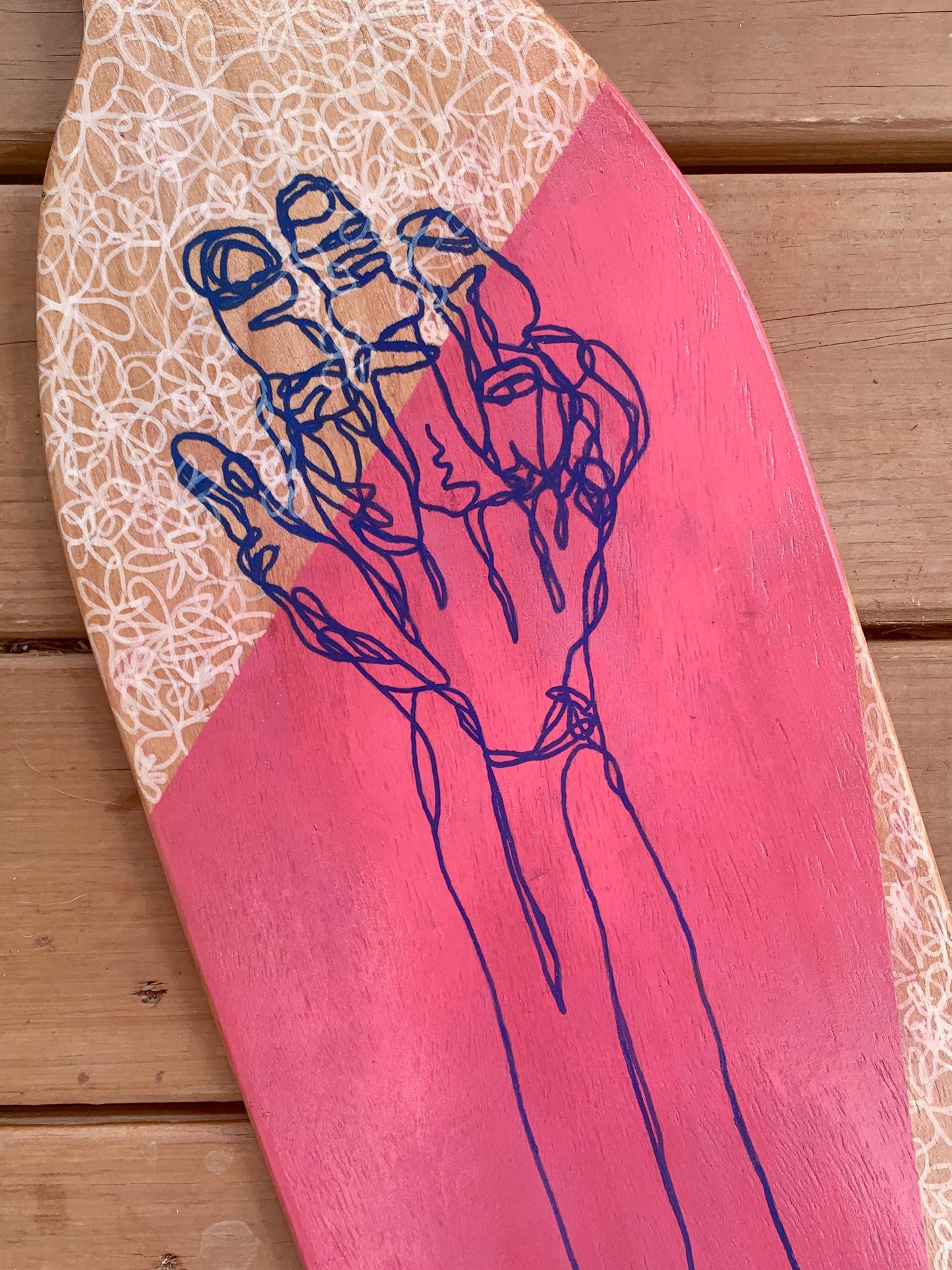 "Mutual Aid" Skateboard Deck