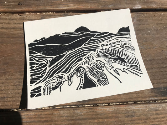 Blue Ridge Mountains Card